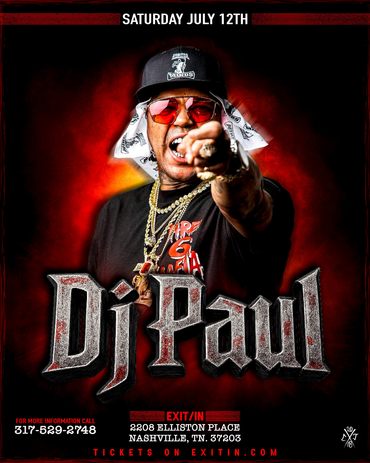 DJ Paul of Three Six Mafia