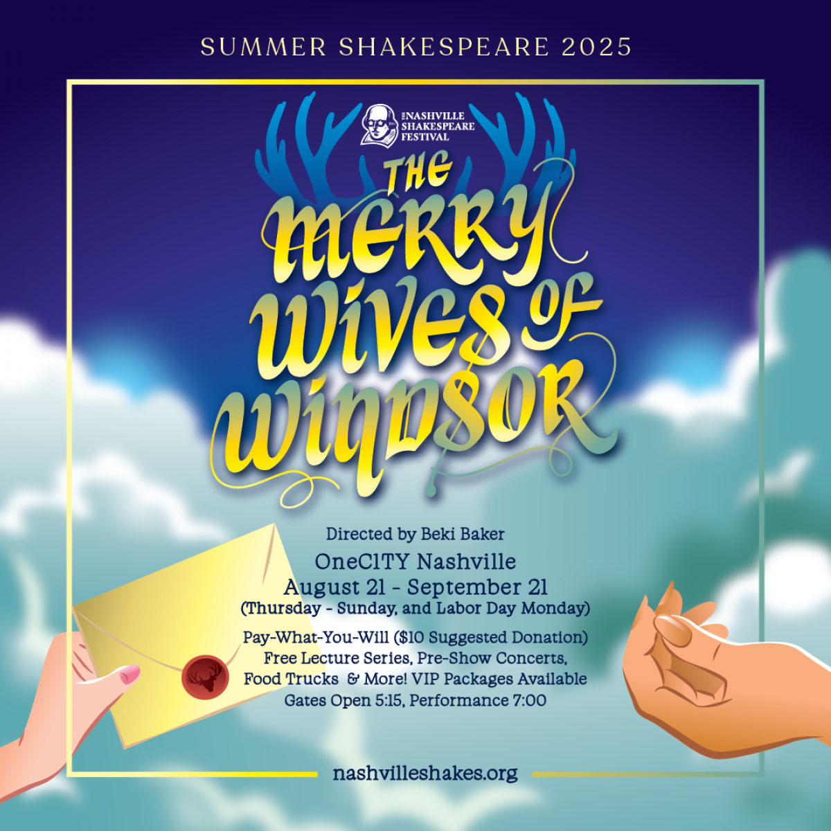 Summer Shakespeare 2025 - The Merry Wives of Windsor