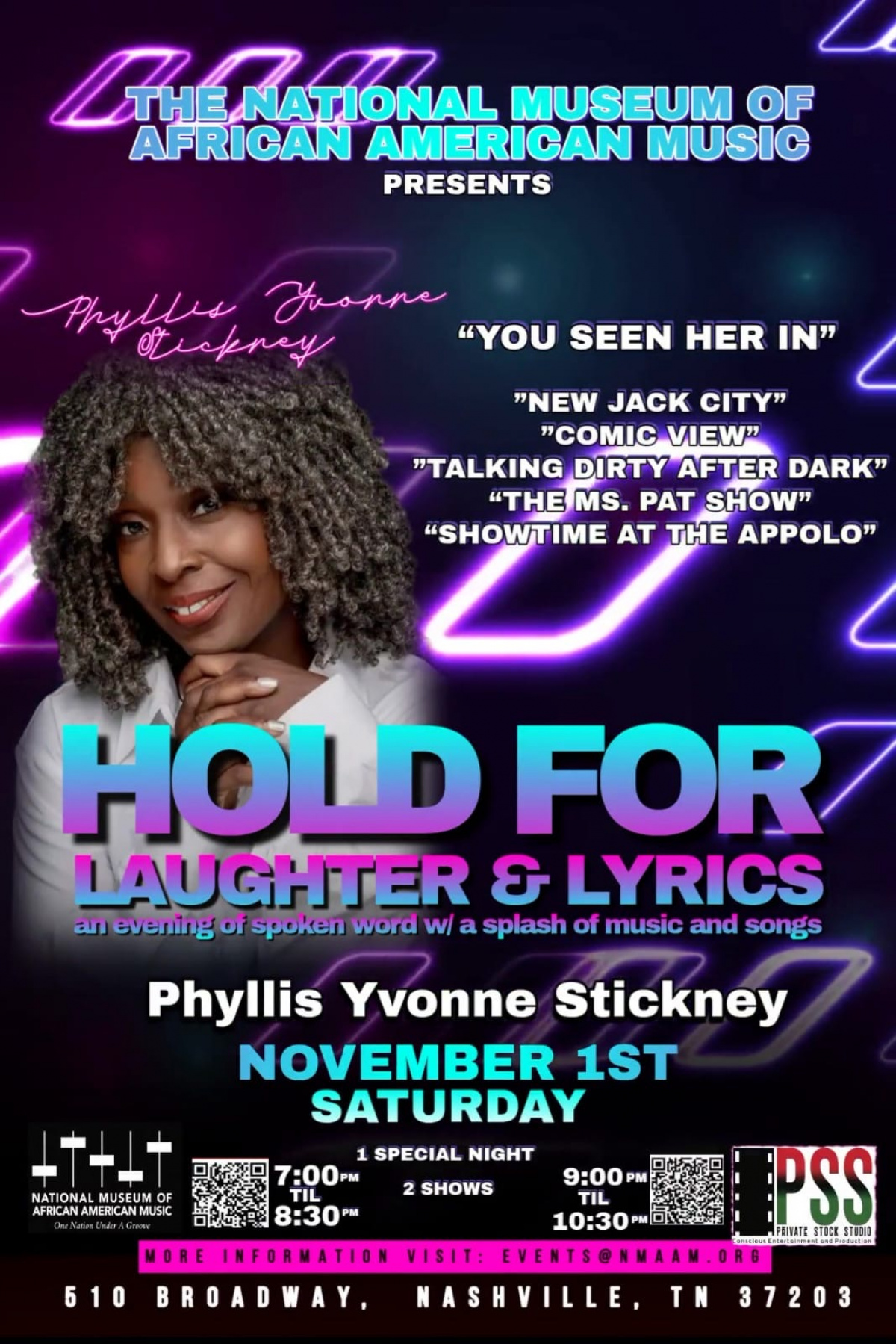 Laughter & Lyrics: An Evening of Conscious Comedy & Spoken Word with a Splash of Music and Song